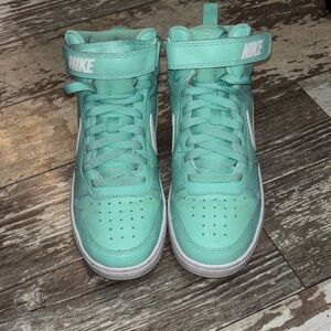 Nike High-Top Sneakers in Mint